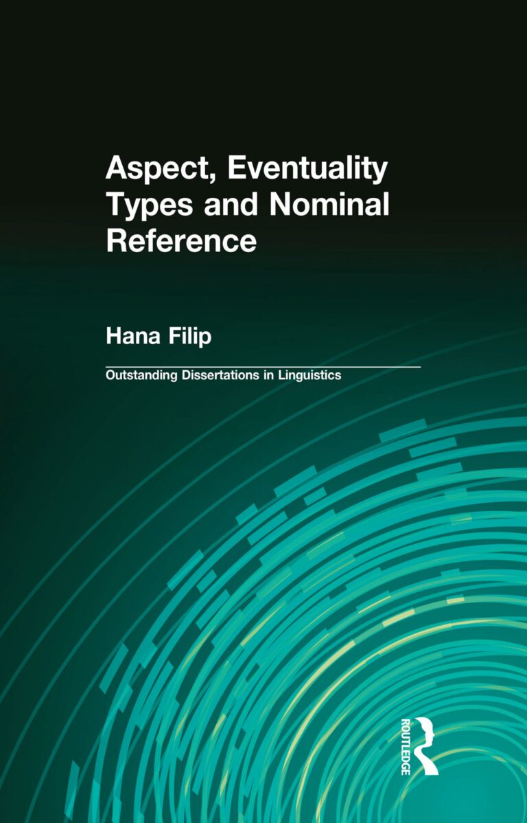 Aspect, Eventuality Types and Noun Phrase Semantics, Hana Filip